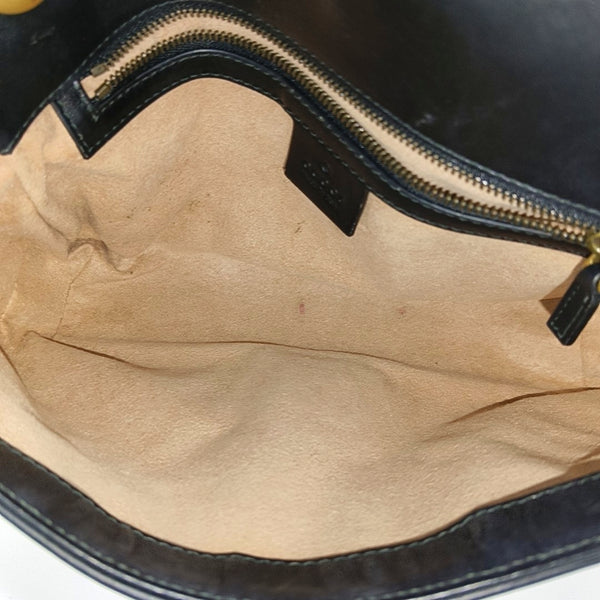 GG Marmont Medium Quilted Calfskin Black