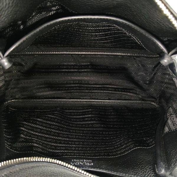 Calfskin Shoulder Bag Black