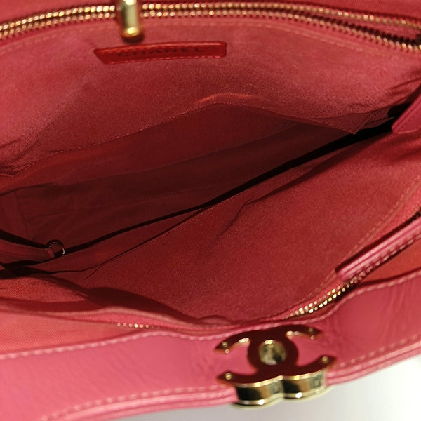 CHANEL 31 Quilted Calfskin Pink