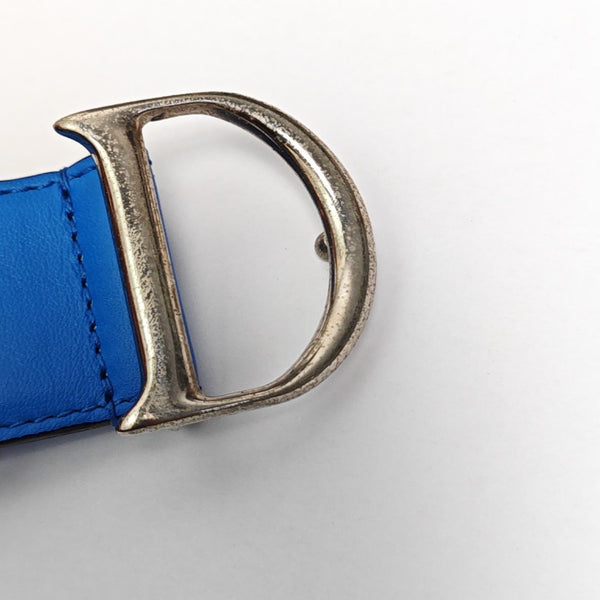 Leather Belt Blue