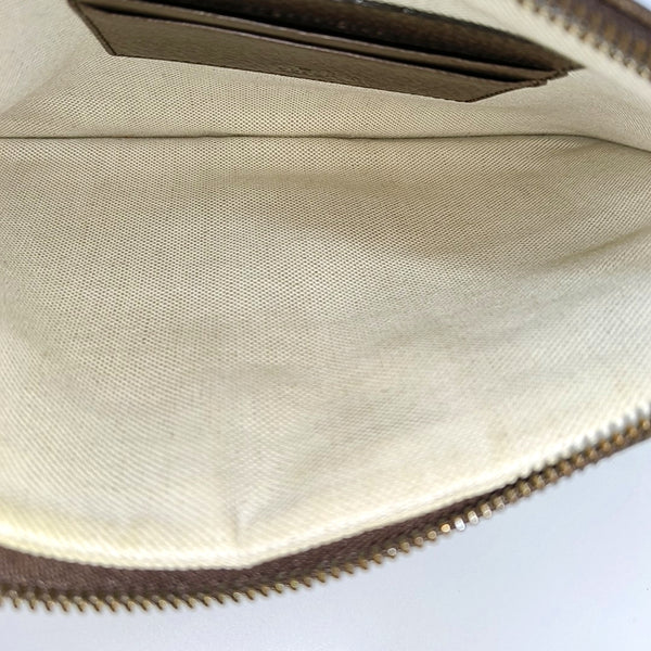 Ophidia Small Monogram Coated Canvas Beige
