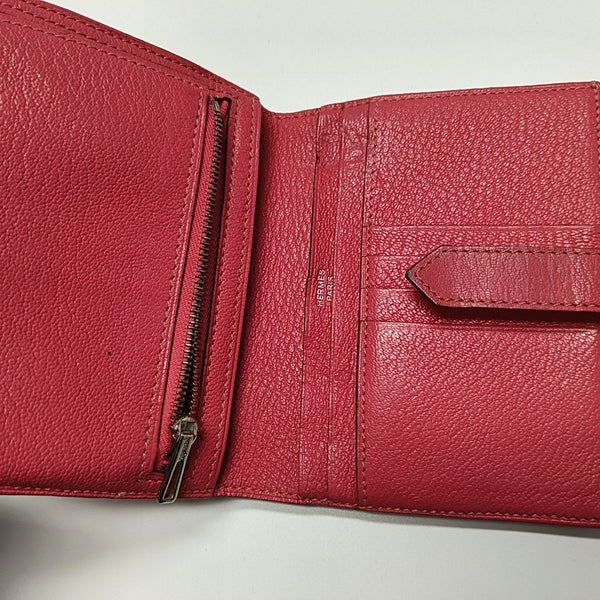 Bearn Chèvre Mysore Pink Wallet