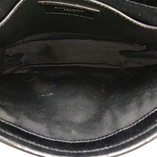 NIKI Small Chevron Calfskin Black