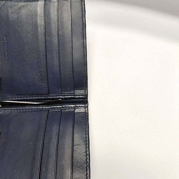 Calfskin Card Holder Blue