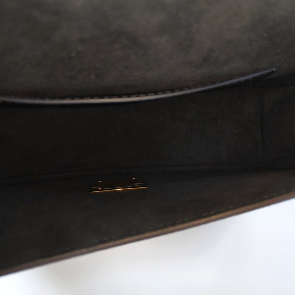 Monogram Coated Canvas Shoulder Bag Super Mini Brown