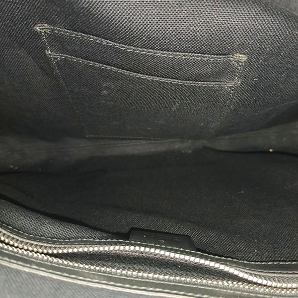 GG Supreme Monogram Coated Canvas Gray