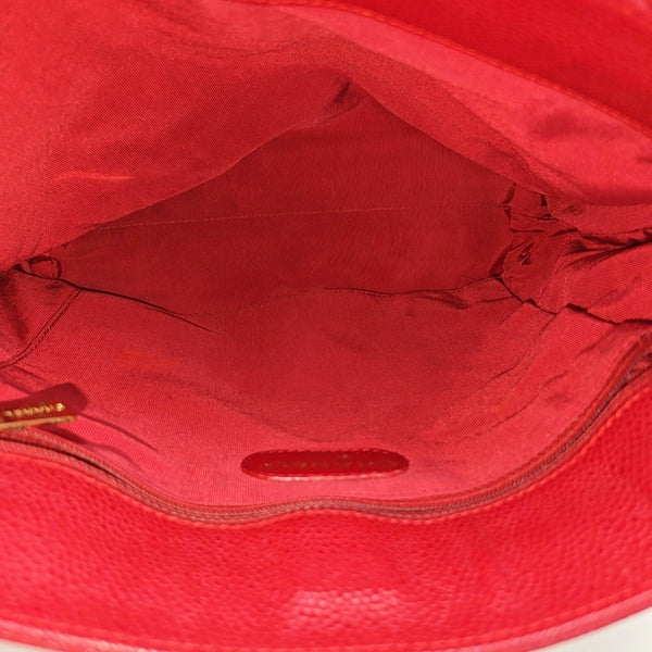 Grained Calfskin Red