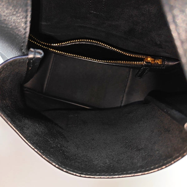 LE 5 À 7 Small Calfskin Black