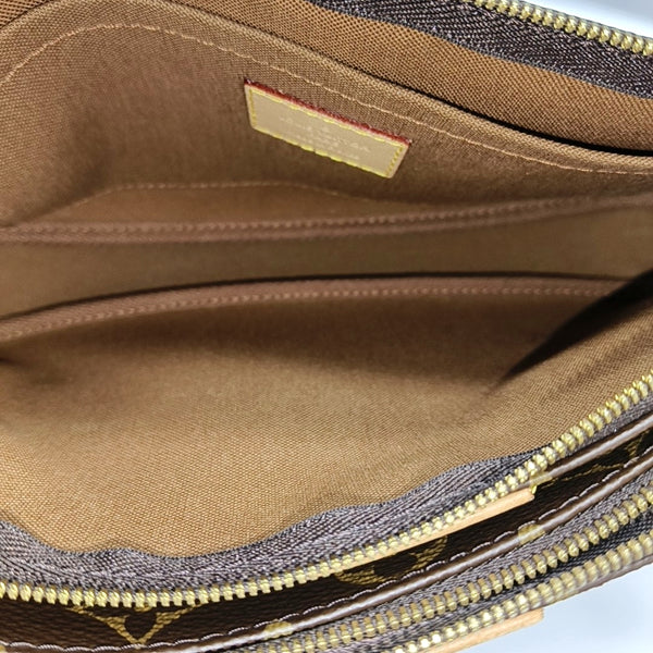 MULTI Monogram Coated Canvas Brown