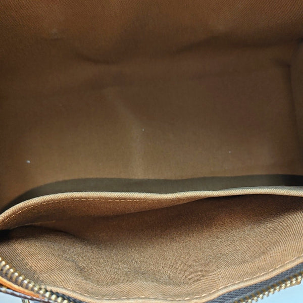 POPINCOURT Monogram Coated Canvas Brown