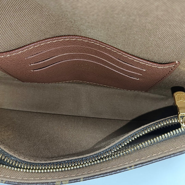 IVY Monogram Coated Canvas Brown