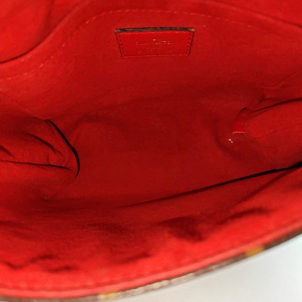 LOCKY BB Monogram Coated Canvas Red