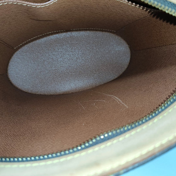 DROUOT Monogram Coated Canvas Brown
