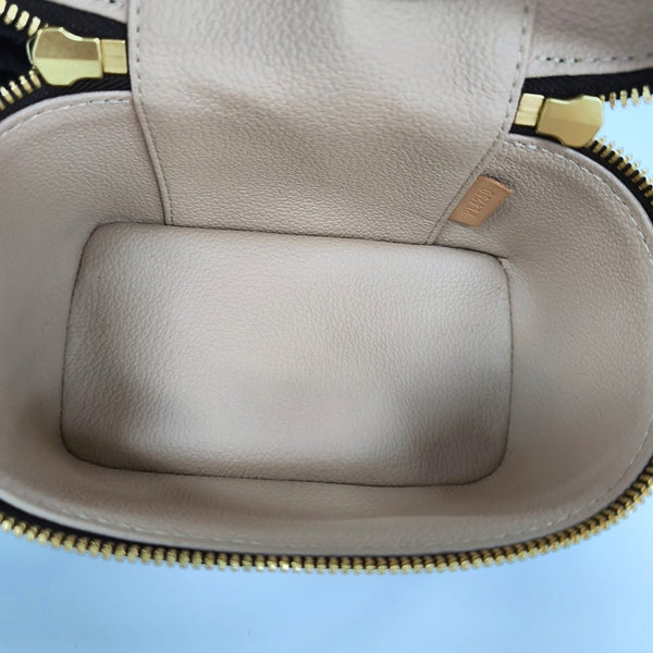 NICE Super Mini Monogram Coated Canvas Brown