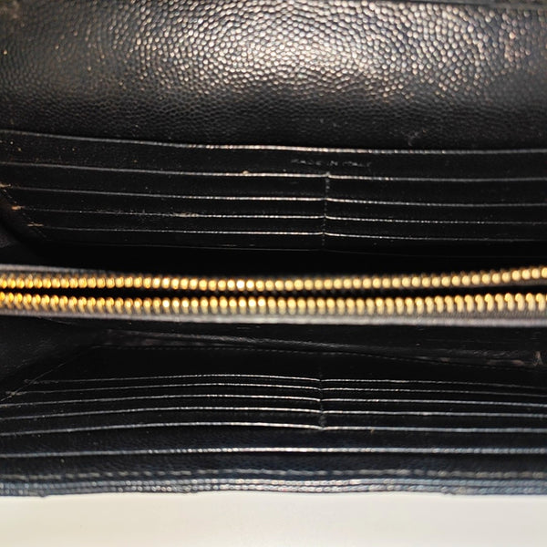 MONOGRAM Medium Quilted Calfskin Black