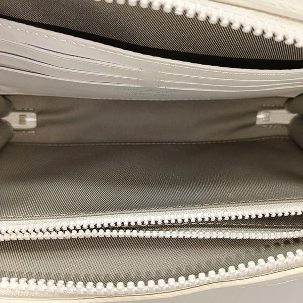 WALLET TRUNK Calfskin White