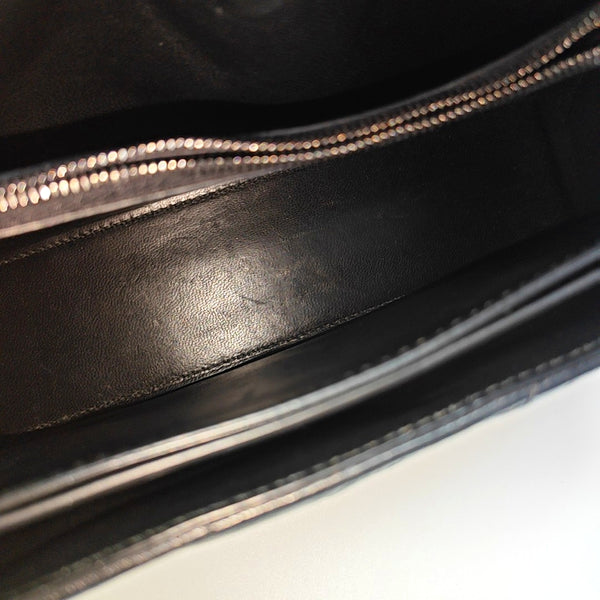 Crush Small Quilted Calfskin Black