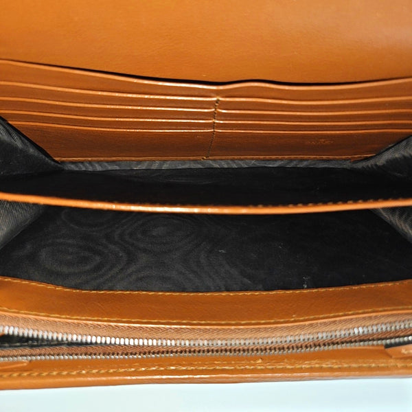 GG Marmont Mini Quilted Calfskin Brown