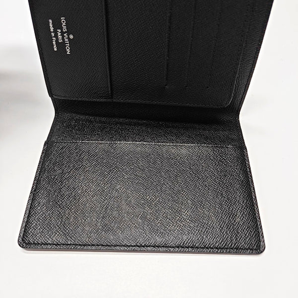 SMART Damier Graphite Coated Canvas Gray Card Holder