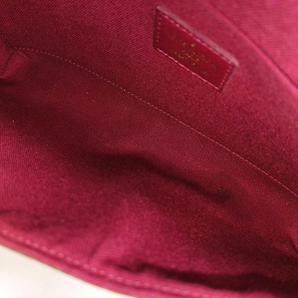 Authenticated pre-owned FÉLICIE Monogram Coated Canvas Brown - Crossbody Bag at Looply