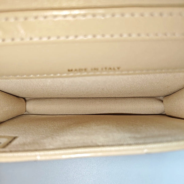 Authenticated pre-owned CHANEL 19 Quilted Lambskin Beige - Shoulder Bag at Looply