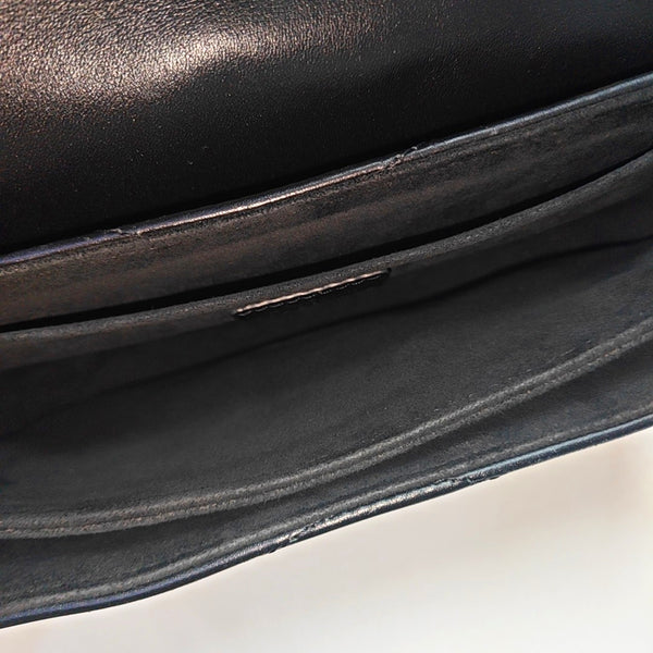 NEW WAVE PM Quilted Calfskin Black
