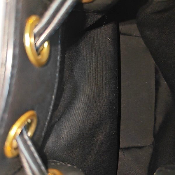 CASSANDRE Quilted Lambskin Black
