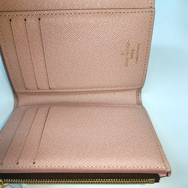 VICTORINE Monogram Coated Canvas Brown Wallet