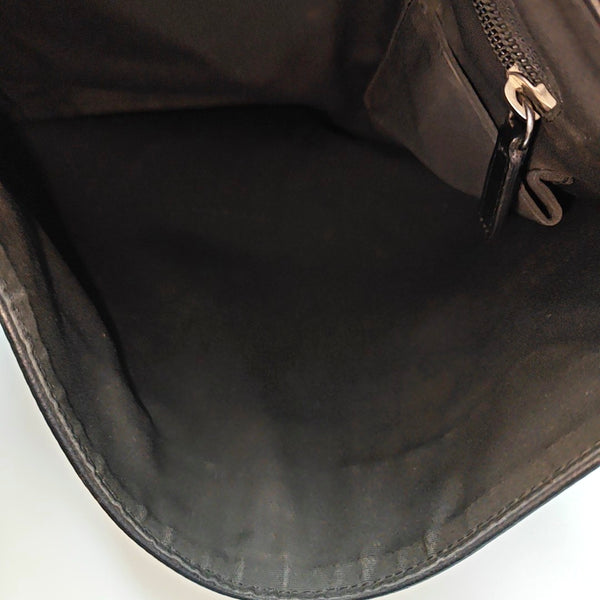 Calfskin Crossbody Bag Black