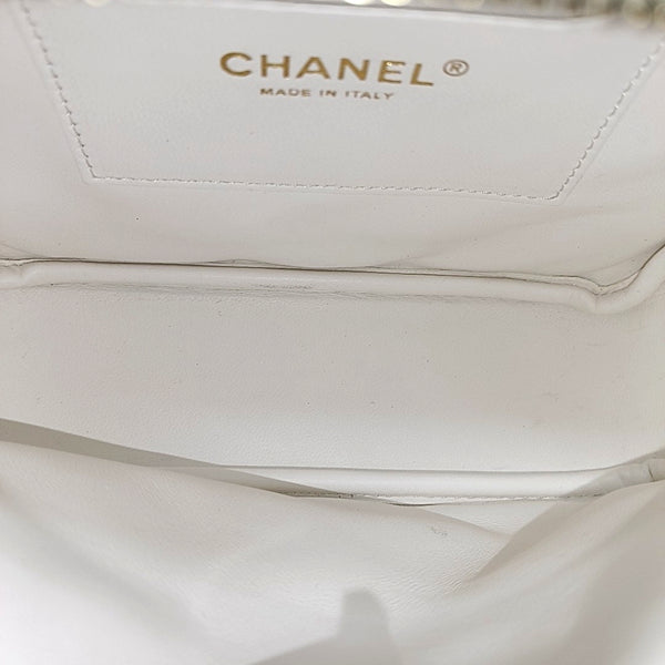 Quilted Lambskin White