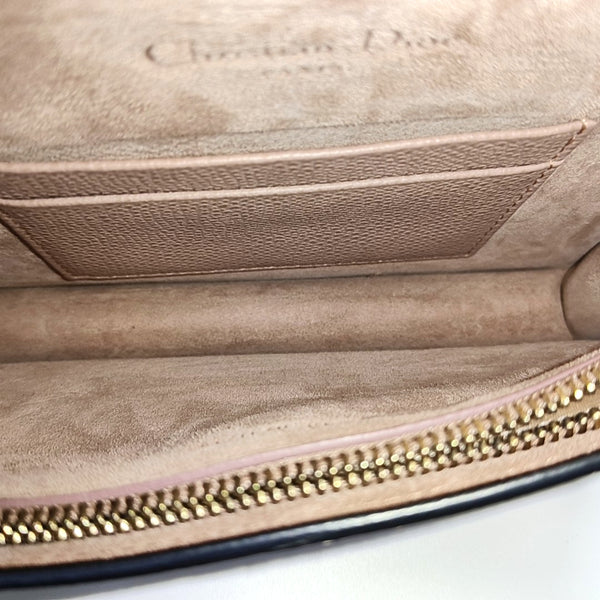 Authenticated pre-owned Saddle Calfskin Pink - Belt Bag at Looply