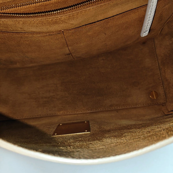 BV Angle Calfskin White