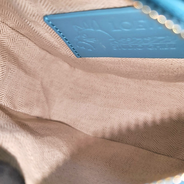 Puzzle Mini Calfskin Blue