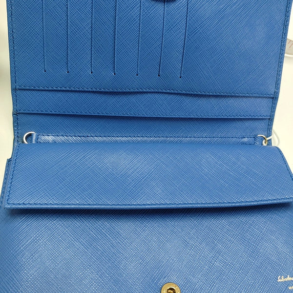 Ginny Calfskin Blue