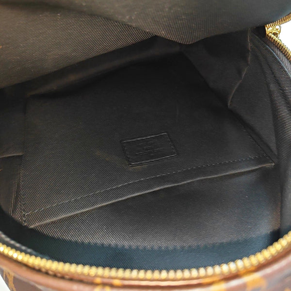 PALM SPRINGS PM Monogram Coated Canvas Brown