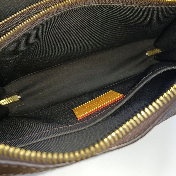 SOFT TRUNK Coated Canvas Brown