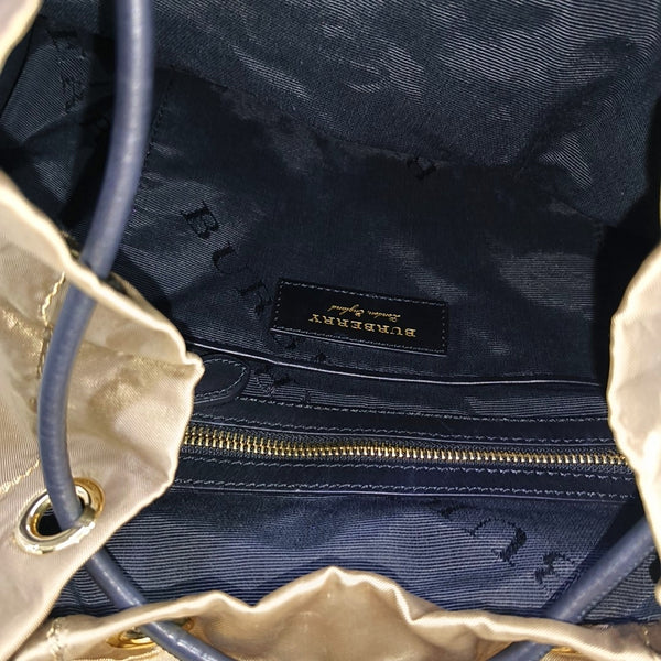 The Rucksack Medium Nylon Gold
