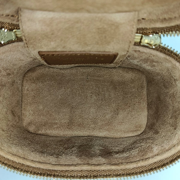 Lady Dior Super Mini Cannage Lambskin Brown