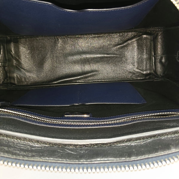 Vitello Saffiano Calfskin Blue