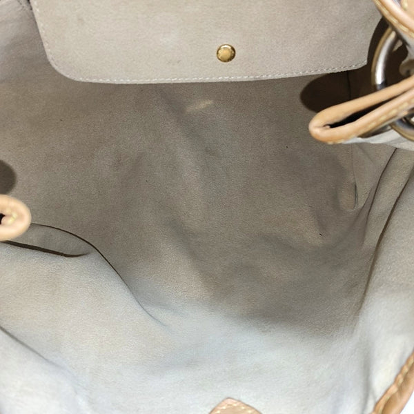 GALLIERA PM Monogram Coated Canvas Brown
