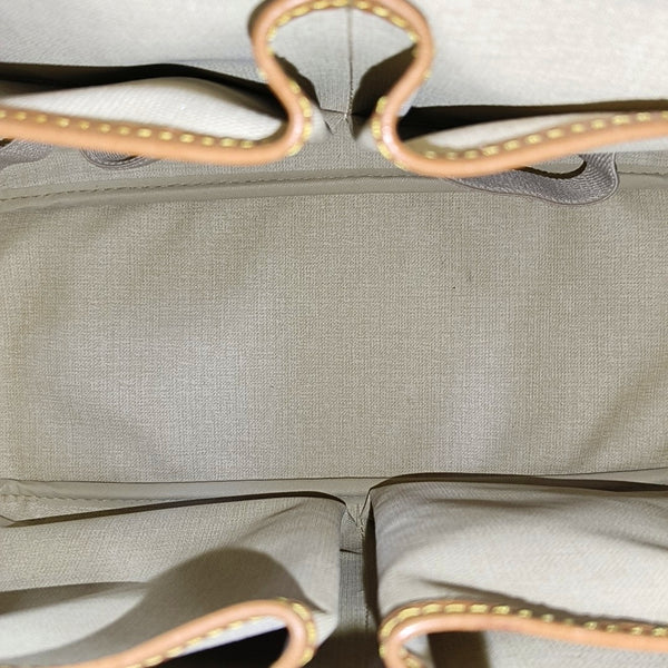 DEAUVILLE MM Monogram Coated Canvas Brown