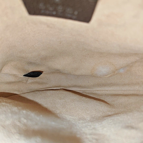 Ophidia Mini Monogram Coated Canvas Beige