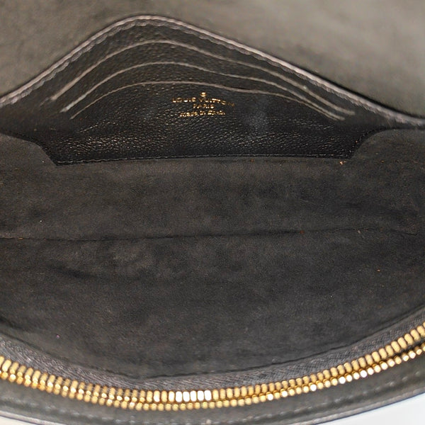 IVY Monogram Calfskin Black
