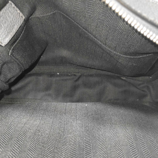 Calfskin Shoulder Bag Extra Small Gray