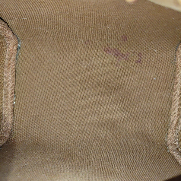 SPEEDY Nano Monogram Coated Canvas Brown
