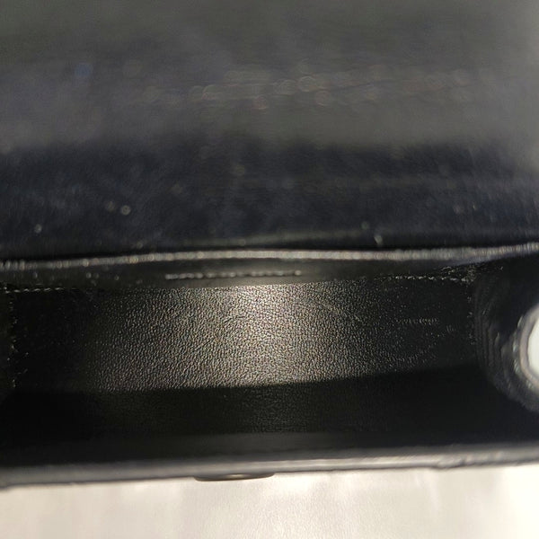Hourglass Mini Calfskin Black
