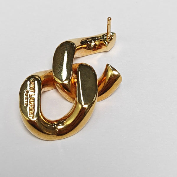 Metal Gold Stud Earrings
