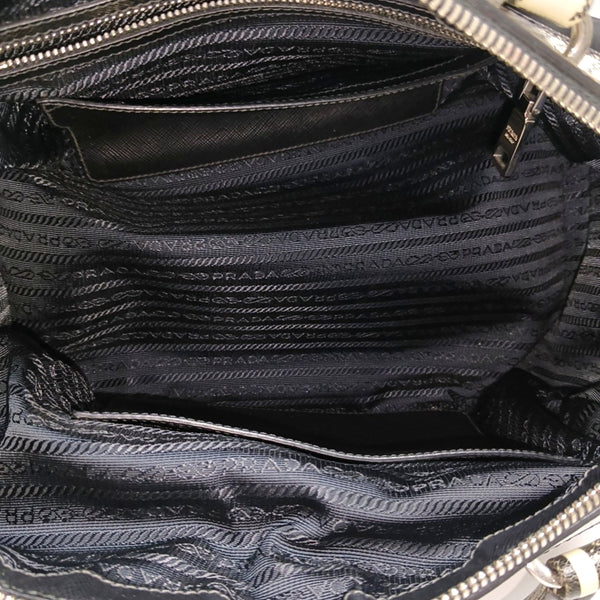 Nylon Shoulder Bag Black