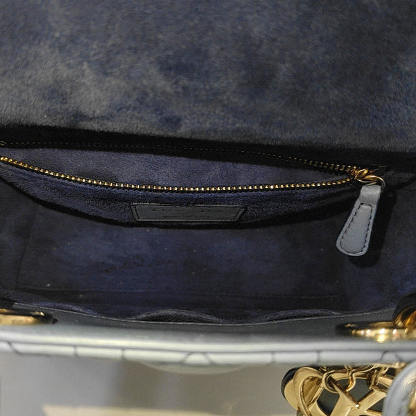 Authenticated pre-owned Lady Dior Small Cannage Lambskin Multicolor - Tote Bag at Looply