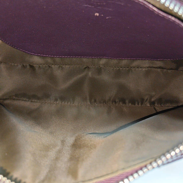 Lady Dior Medium Cannage Patent Leather Red